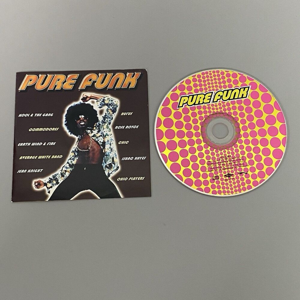 Pure Funk CD Various Artists Kool Gang Earth Wind Fire Chic Commodores